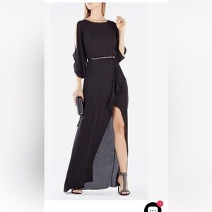 COPY - BCBG evening gown with sequin back detail. Brand new with tags